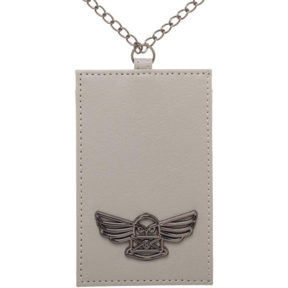 Bioworld Harry Potter Chain Lanyard Metal Charm ID‎ Badge Holder